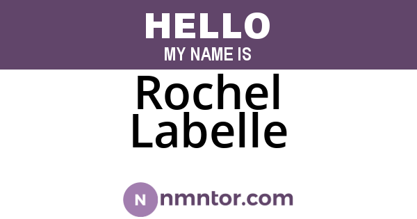 Rochel Labelle