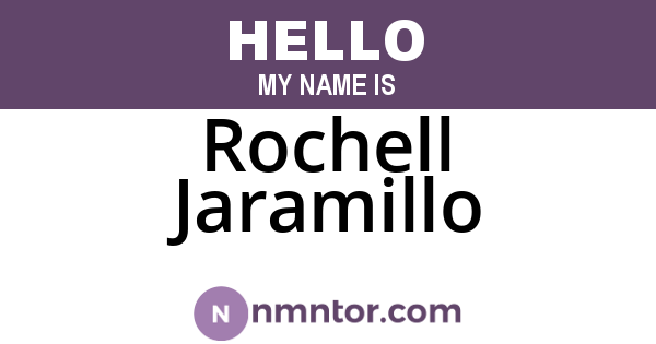 Rochell Jaramillo
