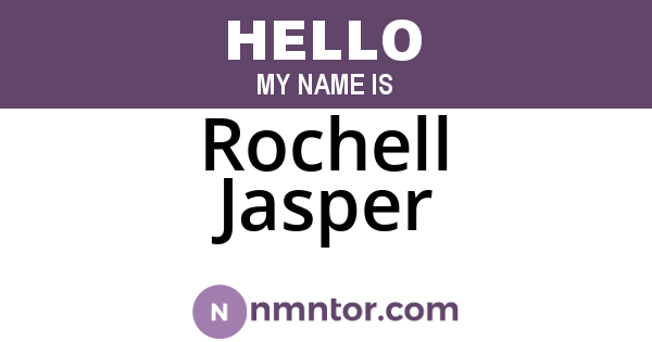 Rochell Jasper