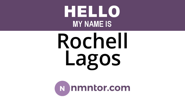 Rochell Lagos