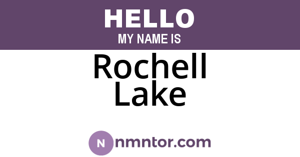 Rochell Lake