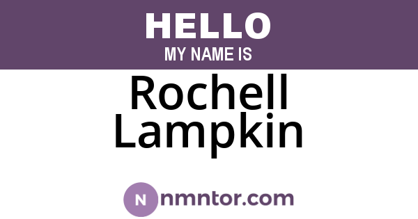 Rochell Lampkin
