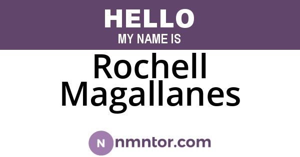 Rochell Magallanes