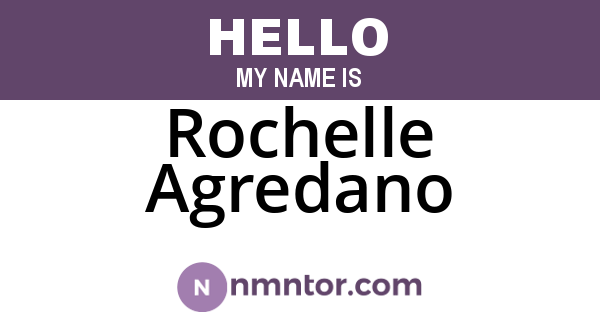 Rochelle Agredano