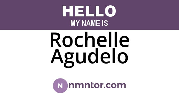 Rochelle Agudelo