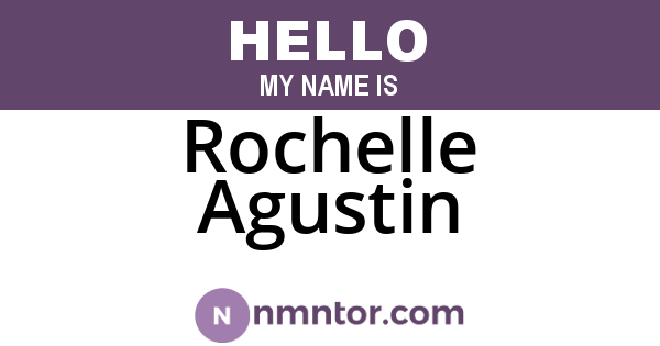Rochelle Agustin