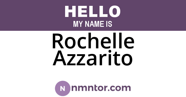 Rochelle Azzarito