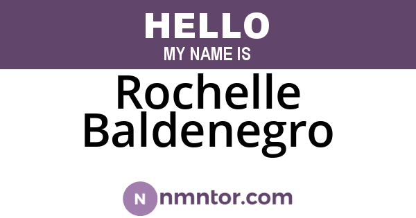 Rochelle Baldenegro