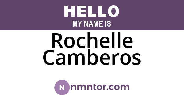 Rochelle Camberos