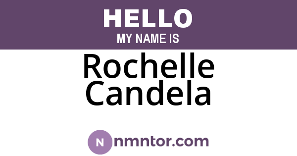 Rochelle Candela