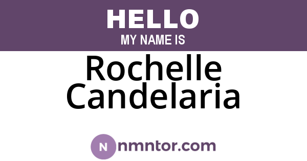 Rochelle Candelaria