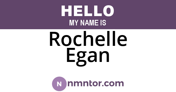 Rochelle Egan