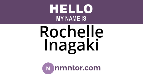 Rochelle Inagaki