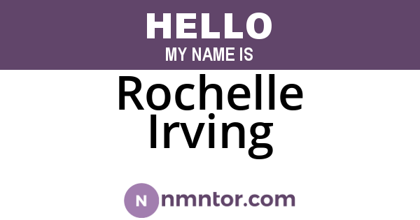 Rochelle Irving