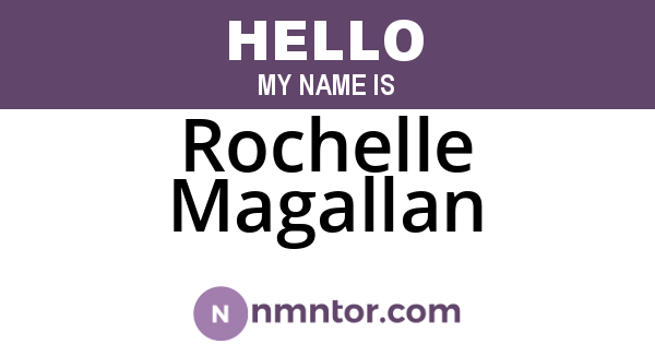 Rochelle Magallan