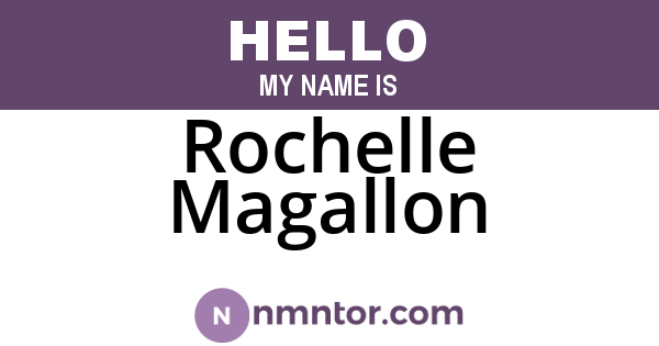 Rochelle Magallon