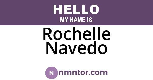 Rochelle Navedo