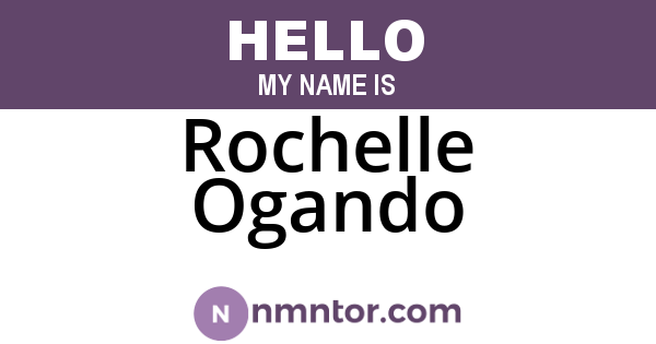 Rochelle Ogando