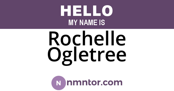 Rochelle Ogletree