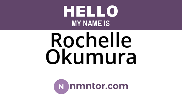 Rochelle Okumura