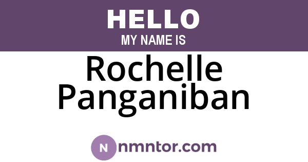 Rochelle Panganiban