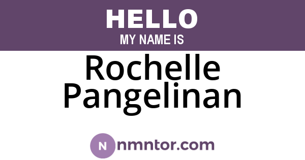 Rochelle Pangelinan