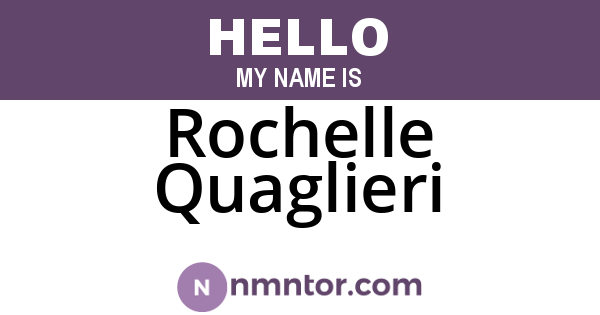 Rochelle Quaglieri