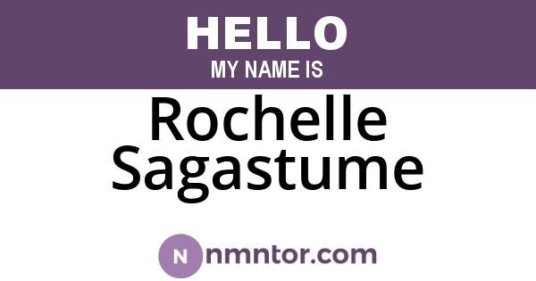 Rochelle Sagastume
