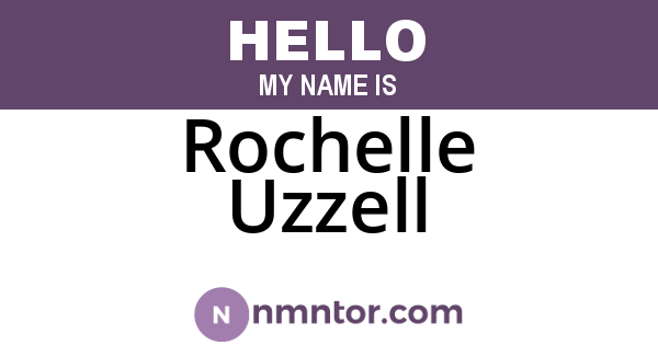 Rochelle Uzzell