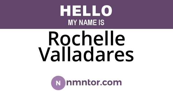 Rochelle Valladares