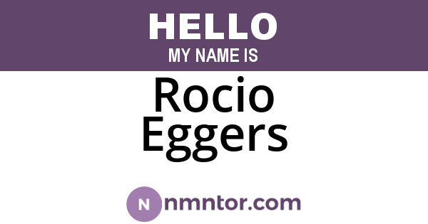Rocio Eggers