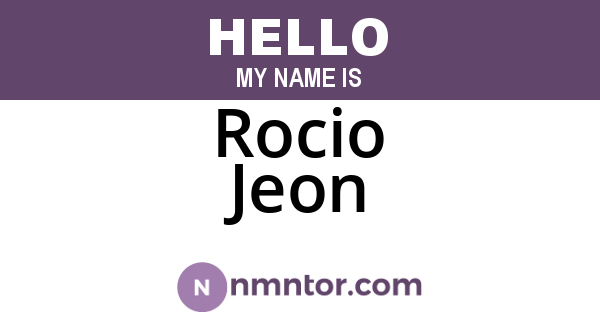 Rocio Jeon