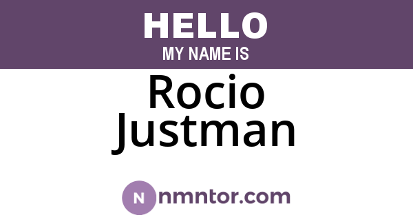 Rocio Justman