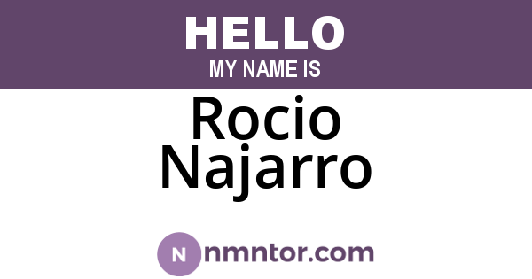 Rocio Najarro