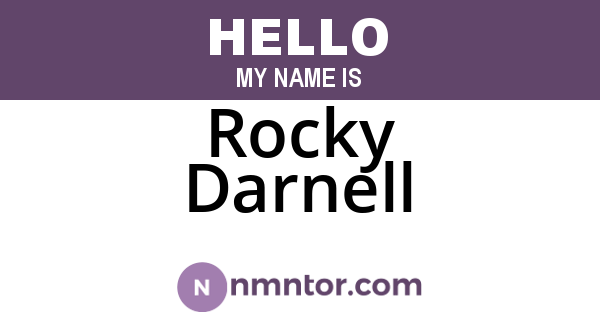 Rocky Darnell
