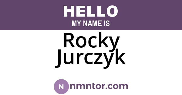 Rocky Jurczyk