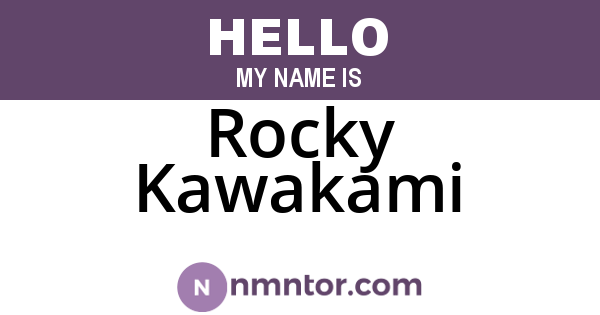 Rocky Kawakami
