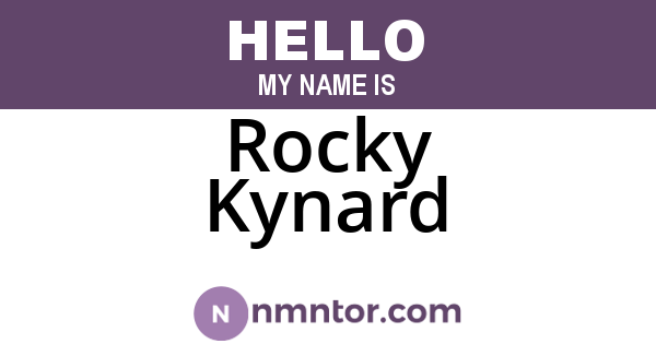 Rocky Kynard