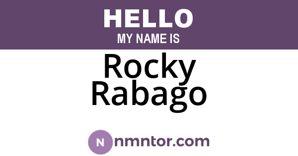 Rocky Rabago