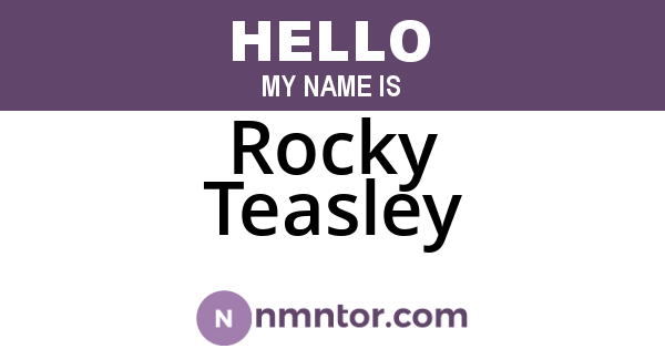 Rocky Teasley