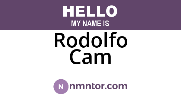 Rodolfo Cam