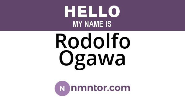 Rodolfo Ogawa