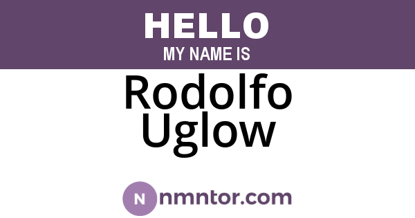 Rodolfo Uglow