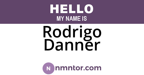 Rodrigo Danner