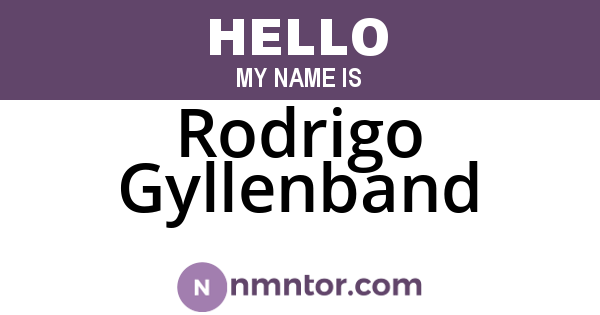 Rodrigo Gyllenband