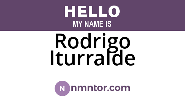 Rodrigo Iturralde