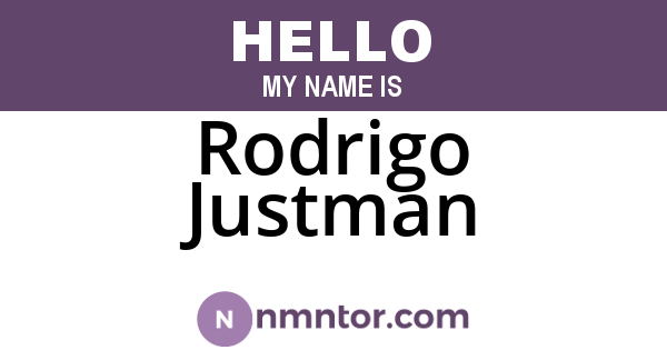 Rodrigo Justman