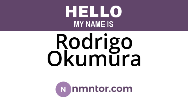 Rodrigo Okumura