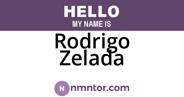 Rodrigo Zelada