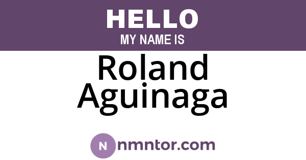 Roland Aguinaga